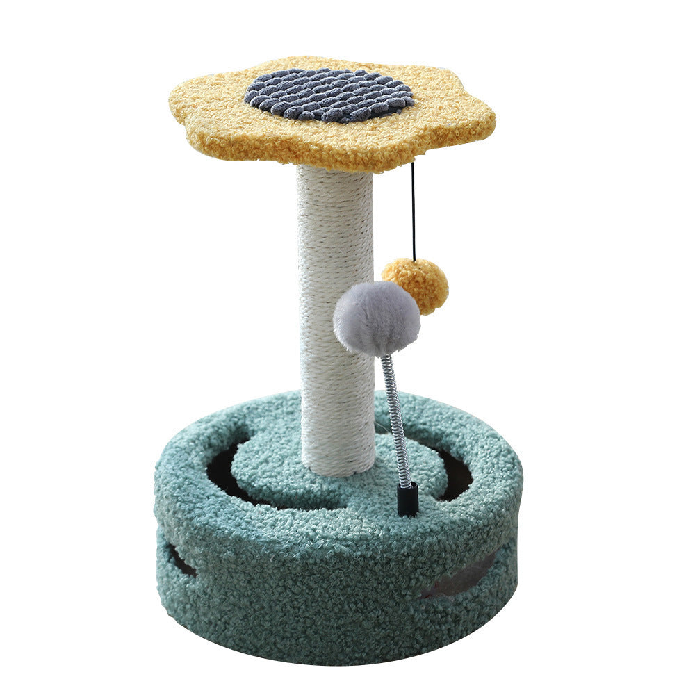 Multifunctional Cat Tree Scraping Rod Toy
