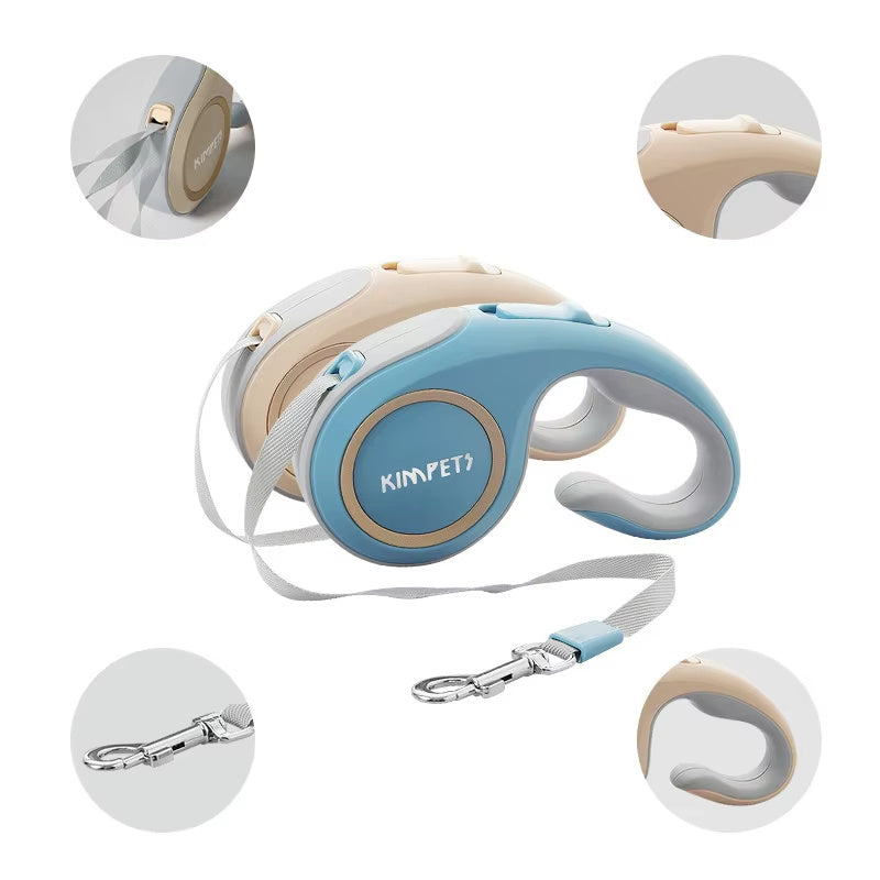 Automatic Pet Dog Teddy Telescopic Leash